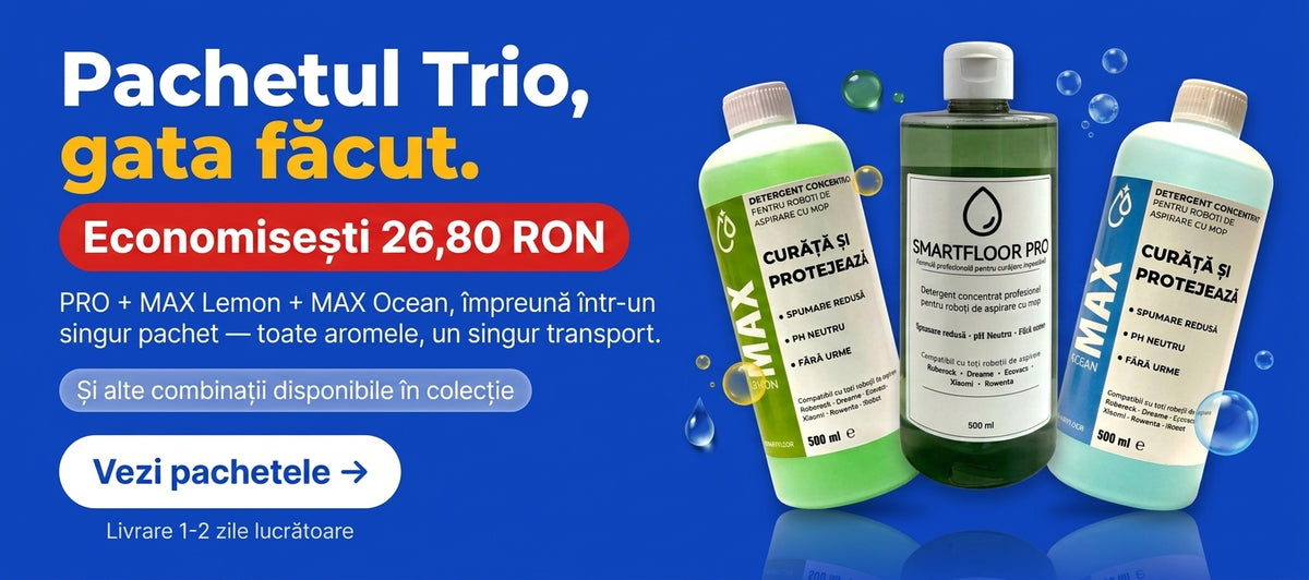 Robotul tău merită cel mai bun detergent