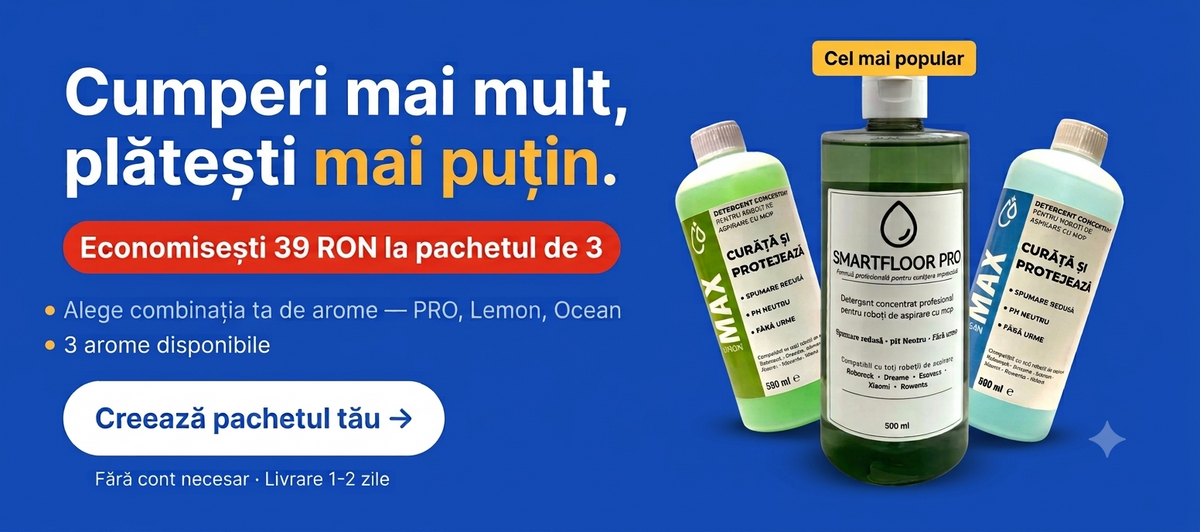 Robotul tău merită cel mai bun detergent